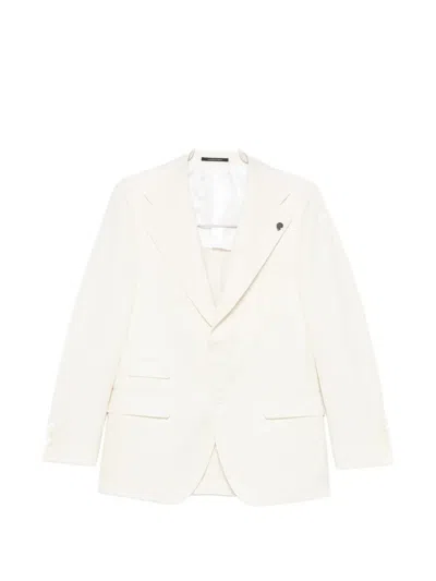 Gabriele Pasini Striped-pattern Blazer In White