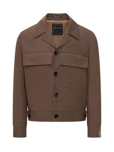 Gabriele Pasini Stylish Jacket With Applied Buttons And Pockets In 02