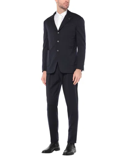 Gabriele Pasini Suits In Dark Blue