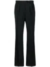 Gabriele Pasini Wool Blend Trousers In Black