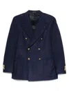 Gabriele Pasini Textured Blazer In Blue