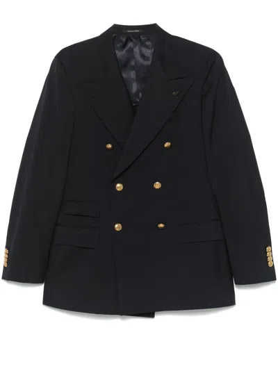 Gabriele Pasini Double-breasted Blazer In Blue