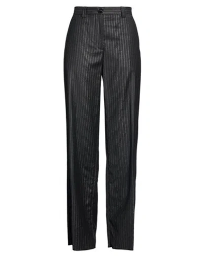 Gabriele Pasini Woman Pants Black Size 6 Virgin Wool, Elastane