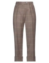 Gabriele Pasini Woman Pants Camel Size 6 Virgin Wool, Elastane In Beige