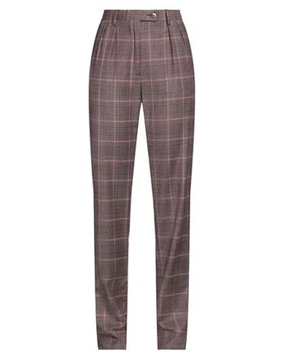 Gabriele Pasini Woman Pants Mauve Size 8 Virgin Wool, Elastane
