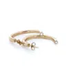 Gabriella Alicia Women's Diamond Hoop Earrings In Gold In Gold