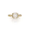 Gabriella Alicia Women's Volute Ring In Gold & Lab Diamond. In Gold