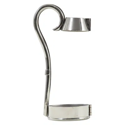 Pre-owned Gabriella Crespi 20th Century,  Metal Bottle Holder, 1970 In Transparent