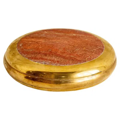 Pre-owned Gabriella Crespi Midcentury Jewelry Box Designed By , Italy In Brown
