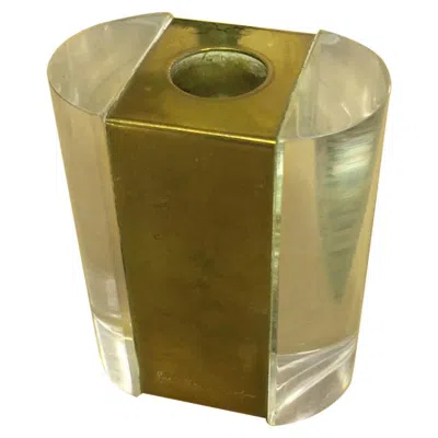 Pre-owned Gabriella Crespi Signed  Desk Accessories In Brown