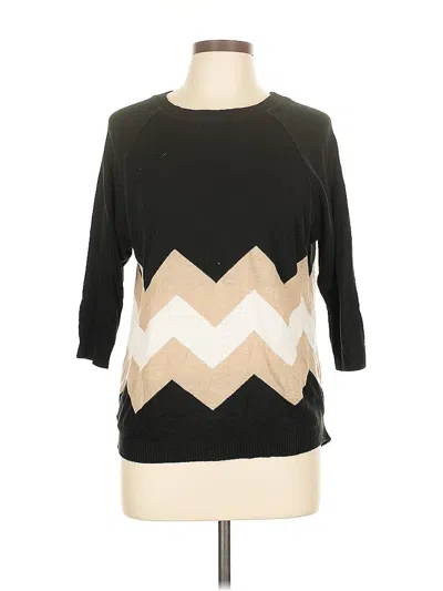 Pre-owned Gabriella Rocha Pullover Sweater In Black