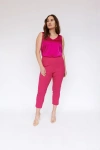 Gabriella Rossetti Angela Cropped Pant In Bloom