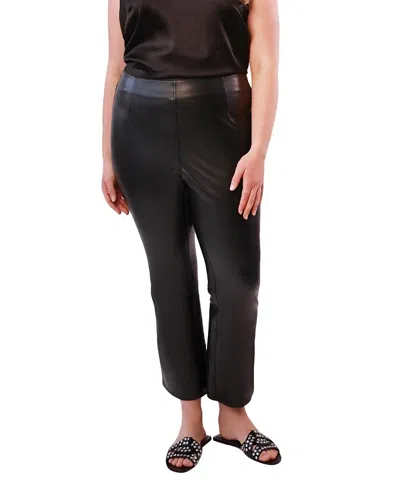 Gabriella Rossetti Women's Bella Vegan Leather Pants In Ink