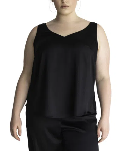 Gabriella Rossetti Gia Silk-blend Top In Black