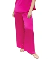 Gabriella Rossetti Sofia Silk Palazzo Pant In Pink