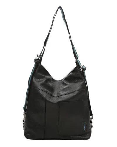 Pre-owned Gabs Bag Clarissa M Ruga Black Crossbody Bag Leather Black Woman