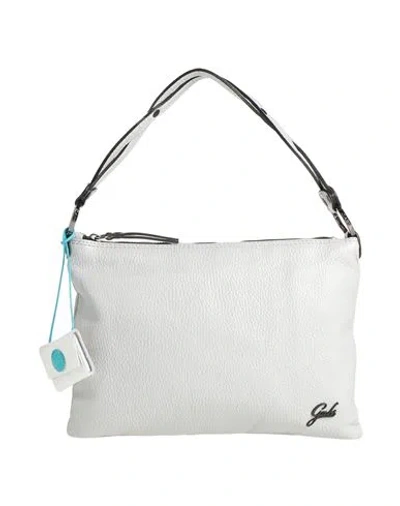 Gabs Beyonce Woman Handbag Light Grey Size - Calfskin In Gray