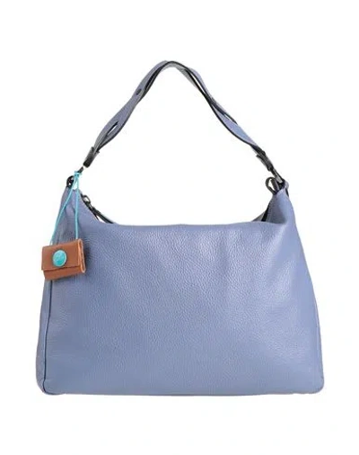 Gabs Calipso Woman Handbag Slate Blue Size - Calfskin