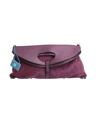Gabs Danila Taglia L Woman Handbag Plum Size - Calfskin In Purple