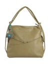 Gabs Dorina Woman Handbag Military Green Size - Calfskin