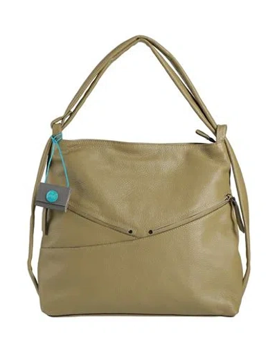 Gabs Dorina Woman Handbag Military Green Size - Calfskin
