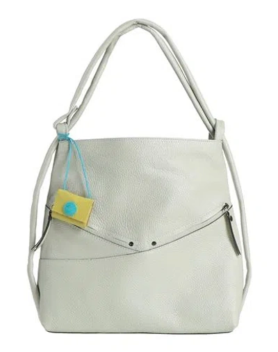 Gabs Dorina Woman Handbag Sage Green Size - Calfskin
