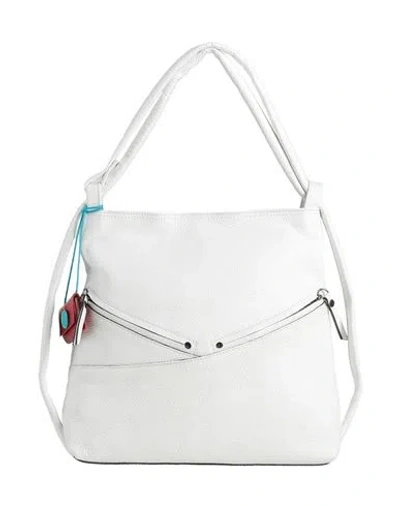 Gabs Dorina Woman Handbag White Size - Calfskin