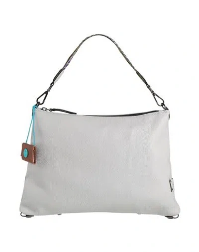 Gabs Filippa Woman Handbag Grey Size - Calfskin In Gray