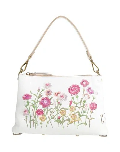 Gabs Filippa Woman Handbag White Size - Calfskin In Multi