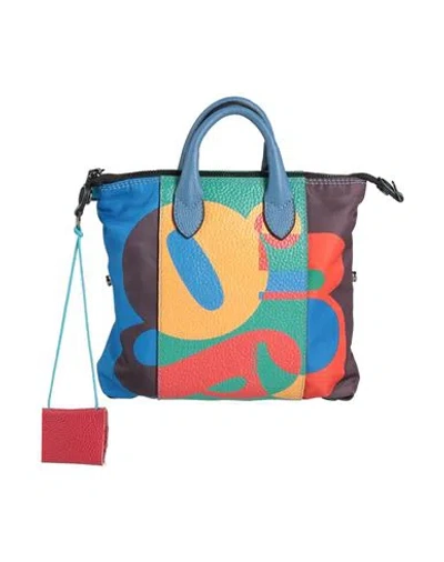 Gabs G3 Mini Pop Tg S Woman Handbag Blue Size - Calfskin, Polyester