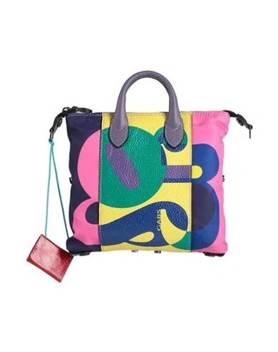 Gabs G3 Mini Pop Tg S Woman Handbag Green Size - Calfskin, Polyester