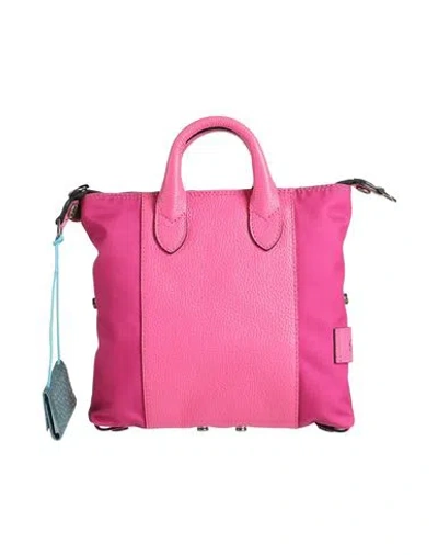 Gabs G3 Mini Pop Tg S Woman Handbag Magenta Size - Calfskin, Polyester In Pink