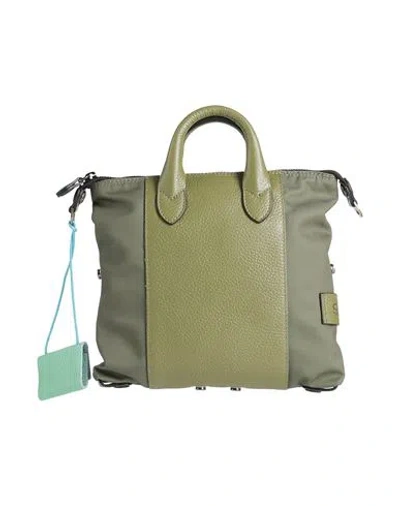 Gabs G3 Mini Pop Tg S Woman Handbag Military Green Size - Calfskin, Polyester