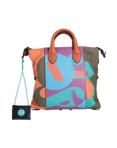 Gabs G3 Mini Pop Tg S Woman Handbag Rust Size - Calfskin, Polyester In Red