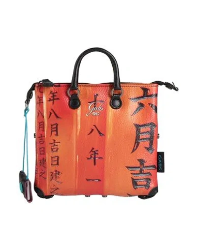 Gabs G3 Mini Tg S Woman Handbag Orange Size - Calfskin