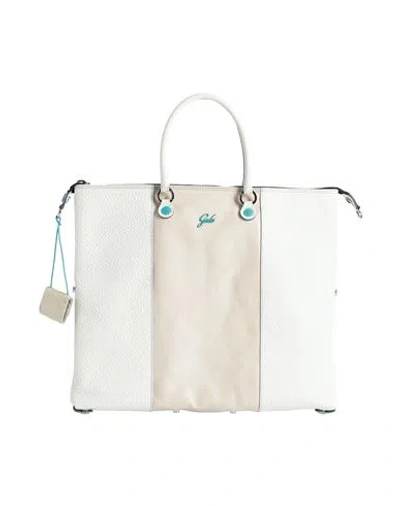 Gabs G3 Plus Size L Woman Handbag White Size - Calfskin