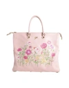 Gabs G3 Plus Tg L Woman Handbag Pink Size - Cotton, Calfskin