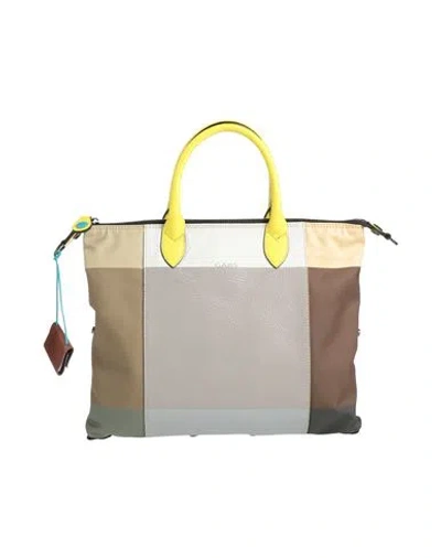 Gabs G3 Pop Tg M Woman Handbag Khaki Size - Cow Leather In Beige