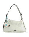 Gabs Gala Woman Shoulder Bag Light Green Size - Calfskin In Multi