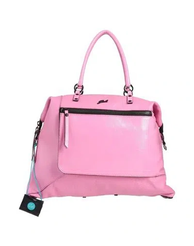 Gabs Genea Plus Tg L Woman Handbag Fuchsia Size - Calfskin In Pink
