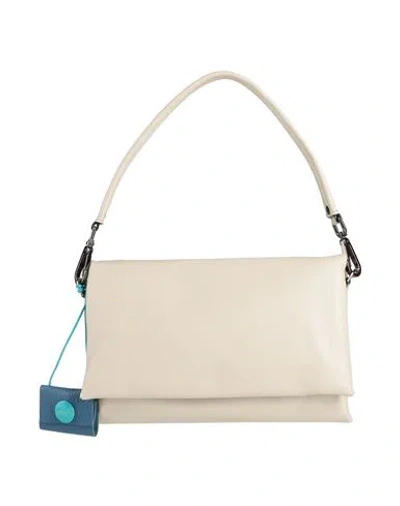 Gabs Iduna Taglia M Woman Handbag Cream Size - Calfskin In White
