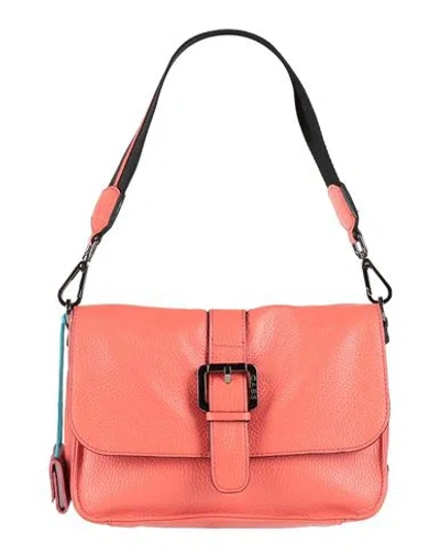 Gabs Ivy Woman Handbag Tomato Red Size - Calfskin In Pink