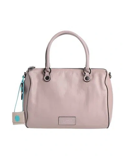 Gabs Karima Woman Handbag Taupe Size - Calfskin In Gray