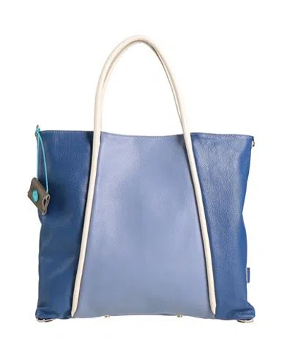 Gabs Lydia Woman Handbag Blue Size - Calfskin