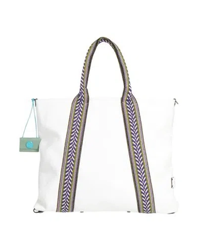 Gabs Lydia Woman Handbag White Size - Calfskin