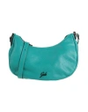 Gabs Maite Woman Cross-body Bag Emerald Green Size - Calfskin In Blue