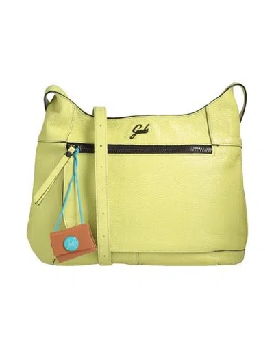 Gabs Mirta Tg L Woman Cross-body Bag Lime Green Size - Calfskin
