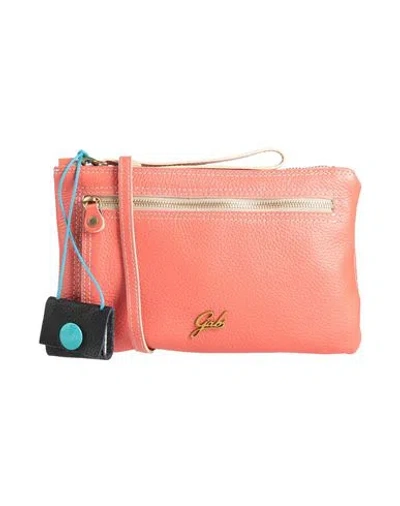 Gabs Olly Woman Cross-body Bag Coral Size - Calfskin In Red