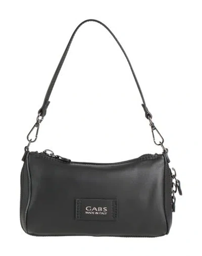 Gabs Pepita Woman Handbag Black Size - Calfskin