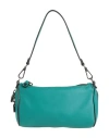 Gabs Pepita Woman Handbag Emerald Green Size - Calfskin In Blue